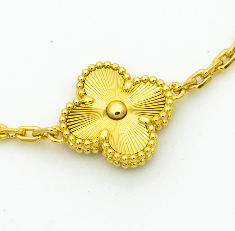 [Glow Jewelry] CLOVER 5 MOTIF LASER BRACELET COLLECTION