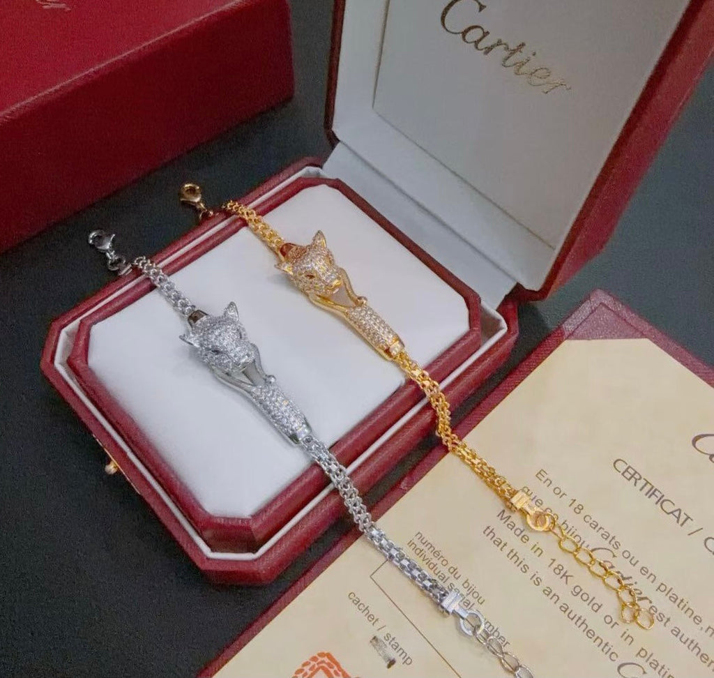 Glow PANTHERE  BRACELET DIAMONDS
