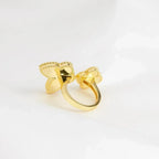¡®Glow¡¯LUCKY BETWEEN THE FINGER RING