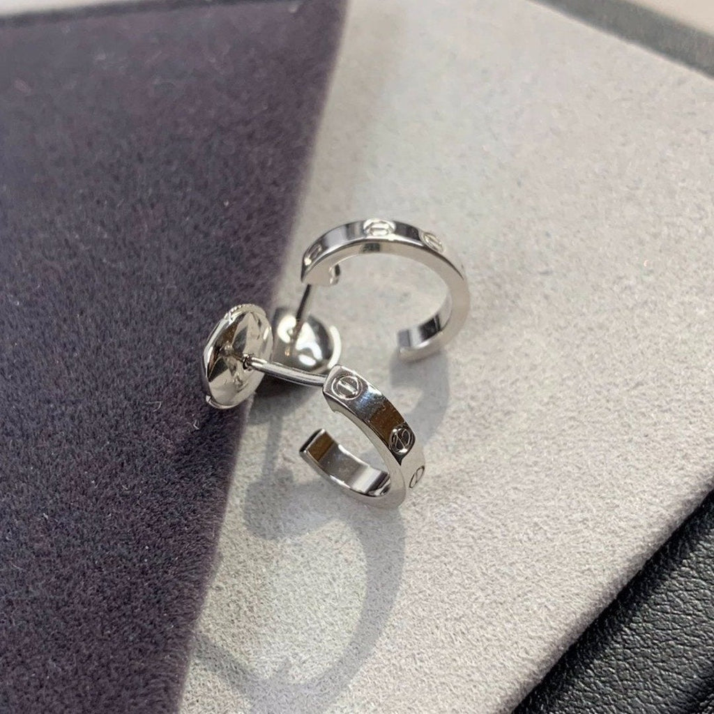 GlowLOVE EARRINGS 2.65MM SILVER