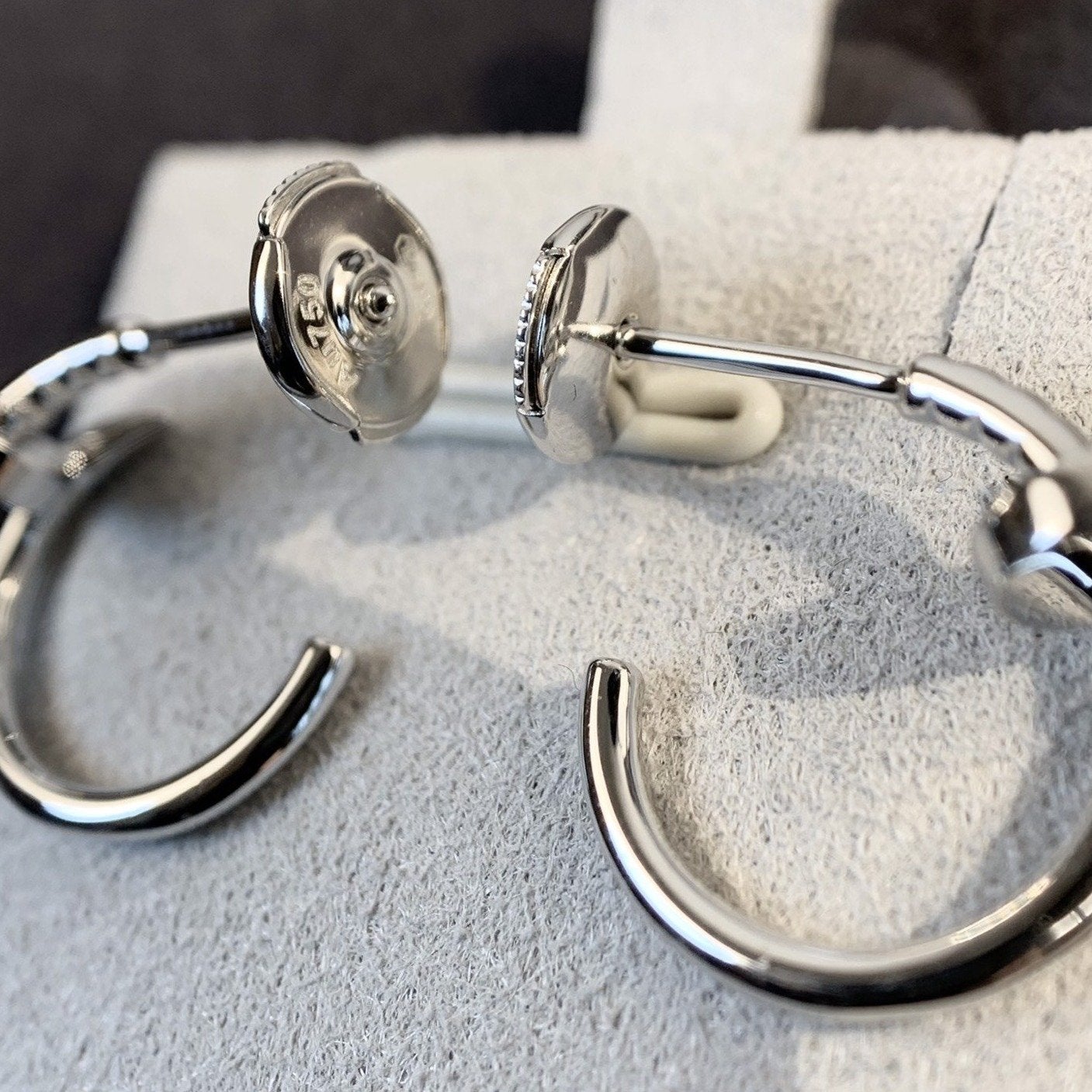 GlowJUSTE EARRINGS SILVER