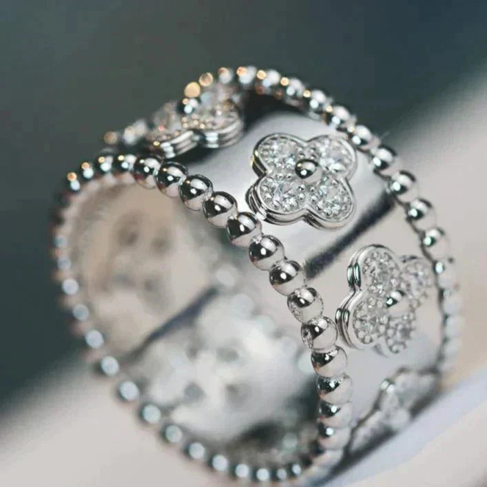 ¡®Glow¡¯CLOVER KALEIDOSCOPE RING 10MM
