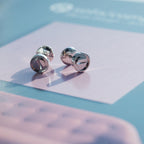 GlowLOVE EARRINGS SILVER 10MM