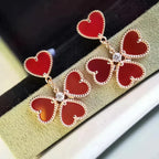 ¡®Glow¡¯SWEET CLOVER CARNELIAN EARRINGS