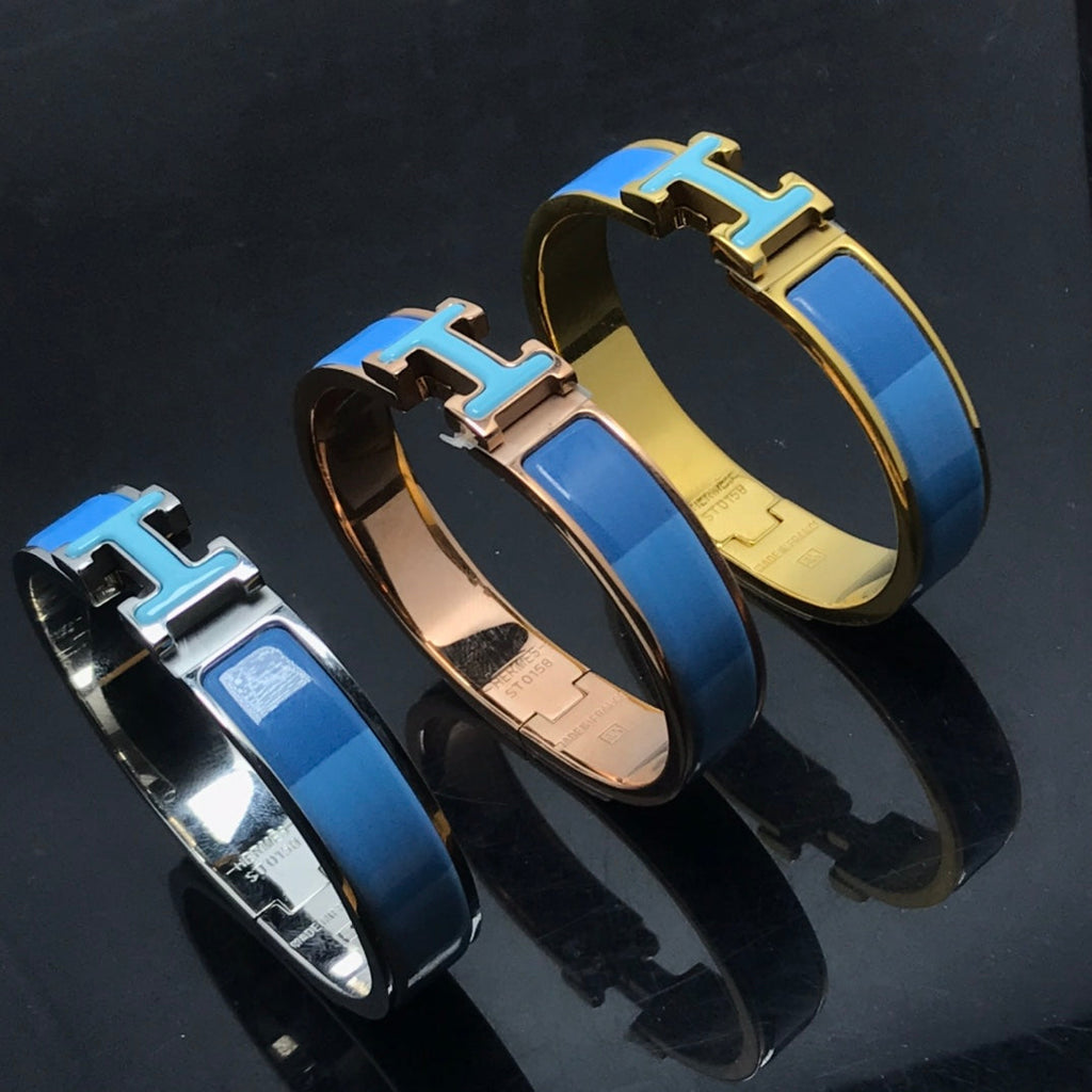 GlowH BRACELET BLUE RAINBOW CERAMIC