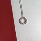 GlowLOVE NECKLACE ADJUSTABLE SILVER