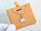 GlowAMULETTE PEDANT ROSE GOLD NECKLACE