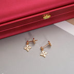 GlowSTAR EARRINGS GOLD