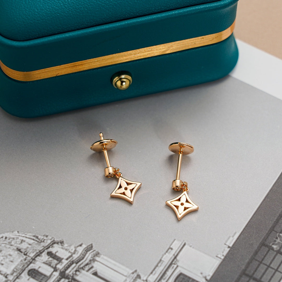GlowSTAR EARRINGS GOLD