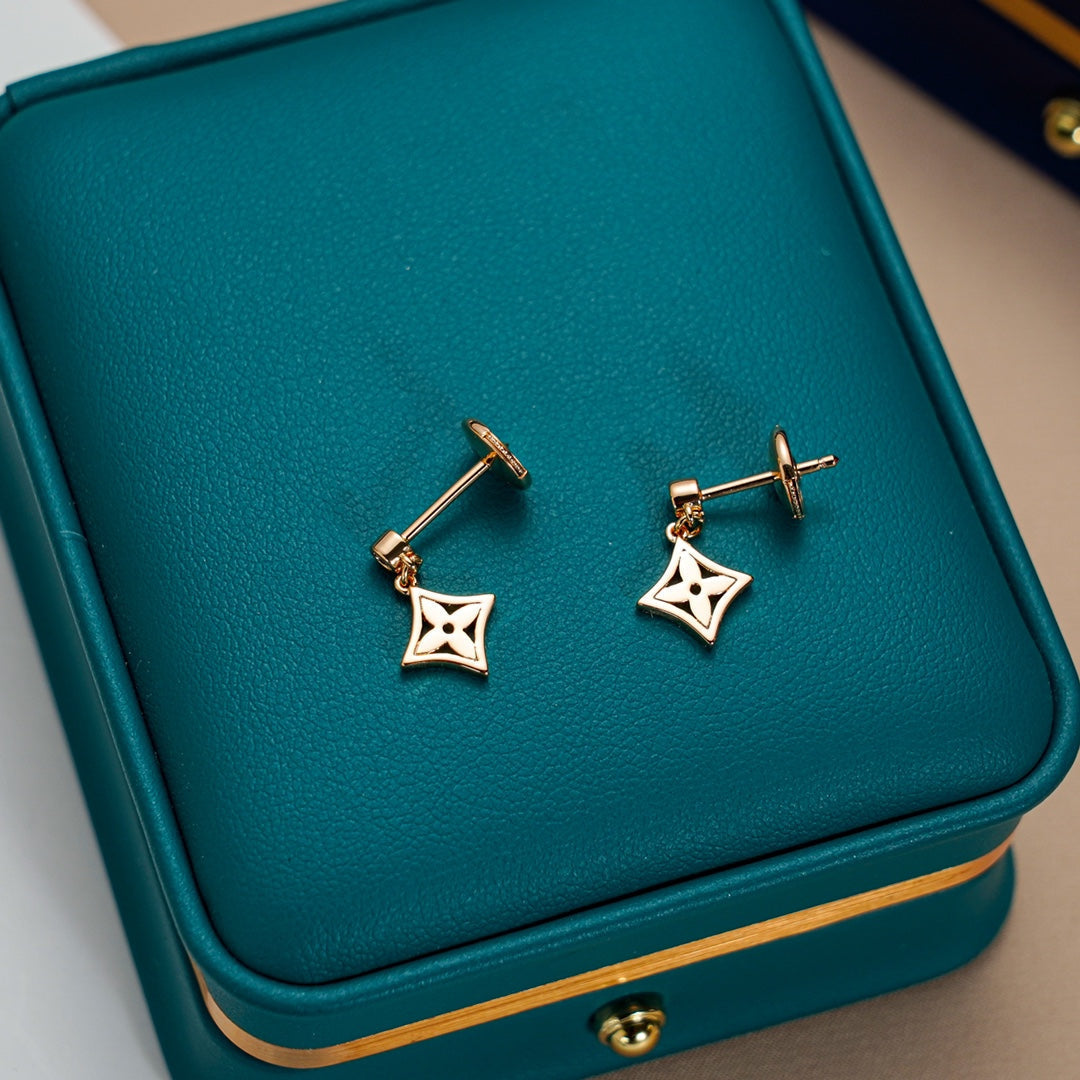 GlowSTAR EARRINGS GOLD