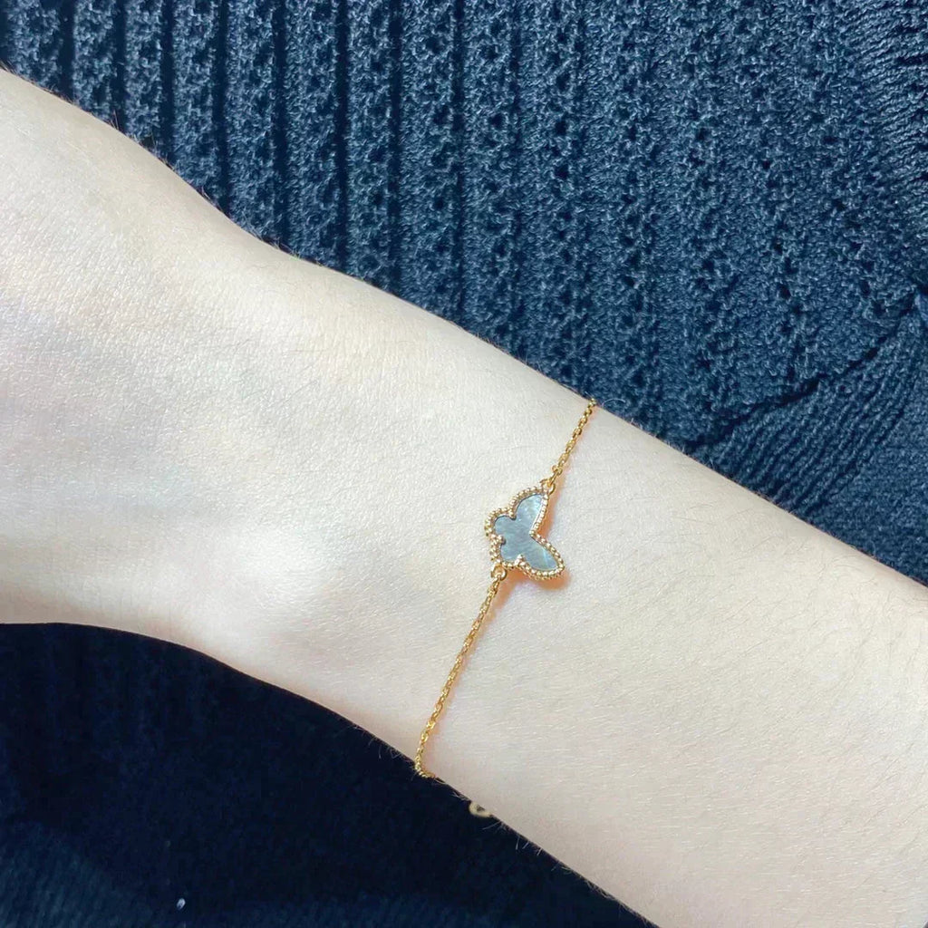 ¡®Glow¡¯BUTTERFLY DARK MOP BUTTERFLY BRACELET