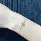 ¡®Glow¡¯BUTTERFLY DARK MOP BUTTERFLY BRACELET