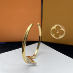 GlowVOLTE UPSITE DOWN DIAMOND GOLD OPEN BRACELET