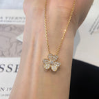 ¡®Glow¡¯FLOWER DIAMOND NECKLACE