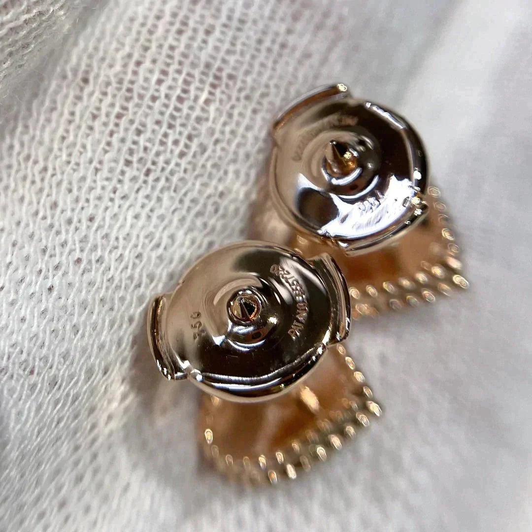 ¡®Glow¡¯HEART CARNELIAN STUD EARRINGS
