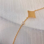 GlowCOLOR STAR PINK GOLD DIAMOND BRACELET
