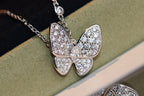 ¡®Glow¡¯BUTTERFLY DIAMOND NECKLACE