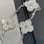 [Glow Jewelry] CLOVER 5 MOTIF FULL DIAMOND BRACELET COLLECTION