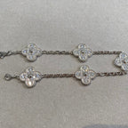 [Glow]New  CLOVER 5 MOTIF FULL DIAMOND BRACELET COLLECTION