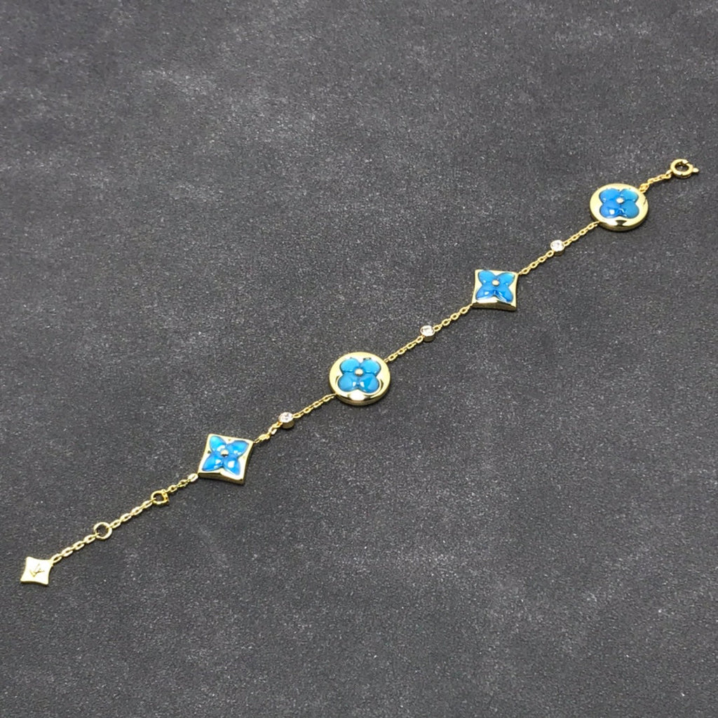 GlowSTAR AND SUN TURQUOISE 4 MOTIFS 3 DIAMONDS