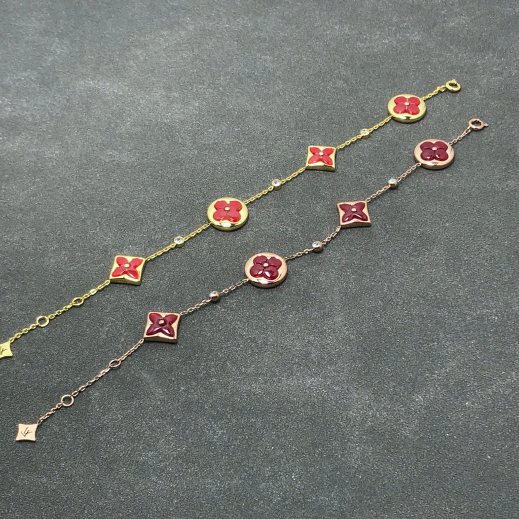 GlowSTAR AND SUN CARNELIAN 4 MOTIFS 3 DIAMONDS