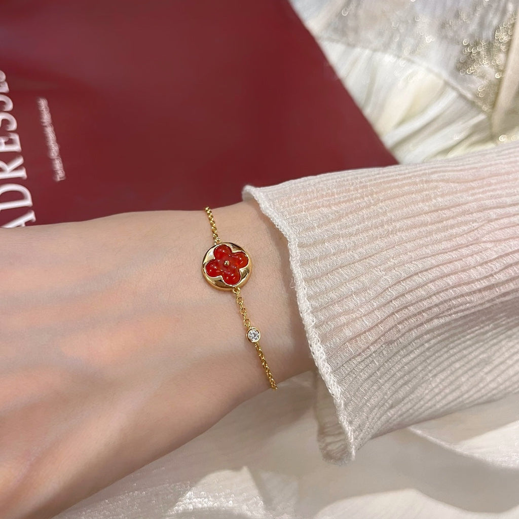 GlowSUN PEDANT CARNELIAN BRACELET