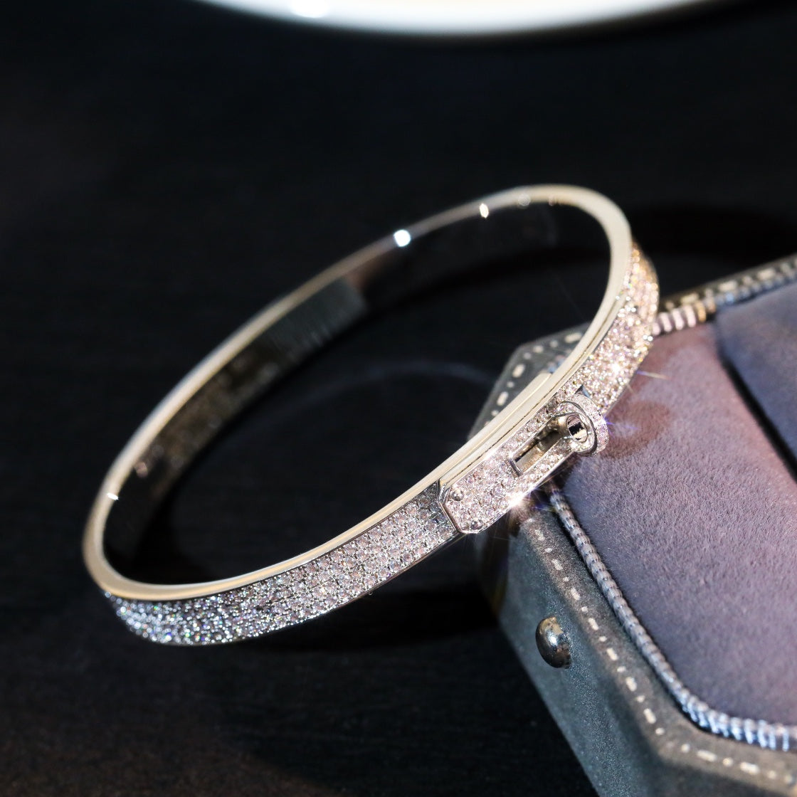 GlowKELLY BRACELET DIAMOND PAVED