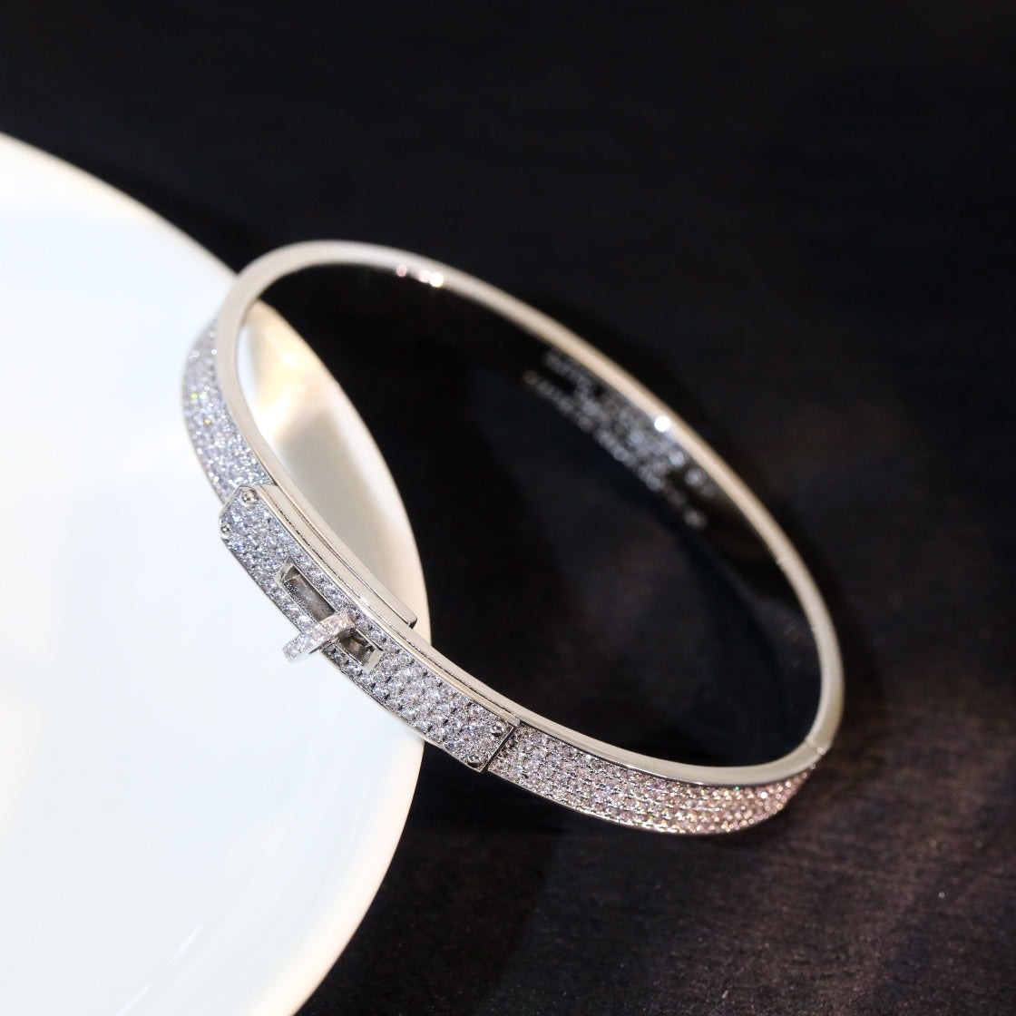 GlowKELLY BRACELET DIAMOND PAVED