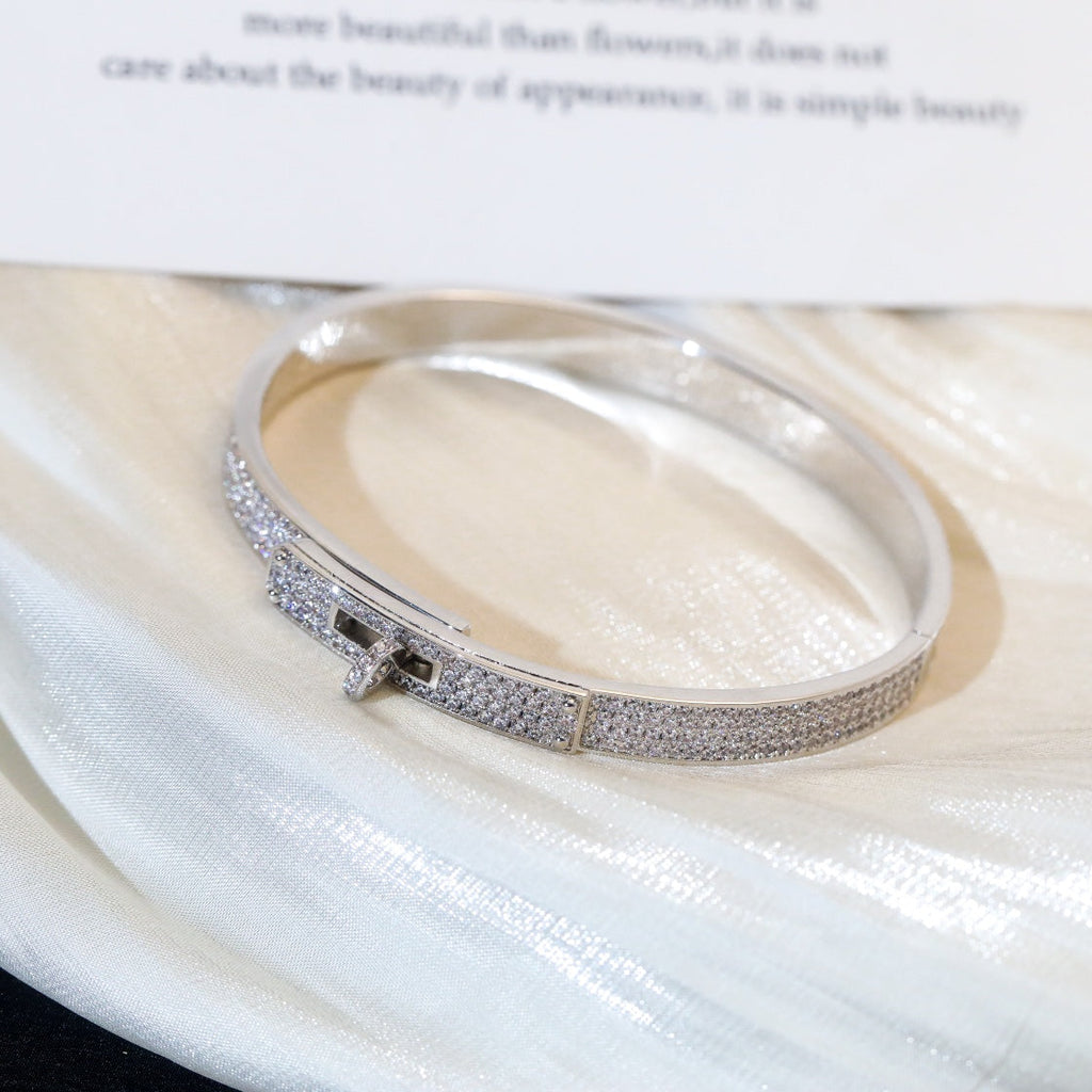 GlowKELLY BRACELET DIAMOND PAVED