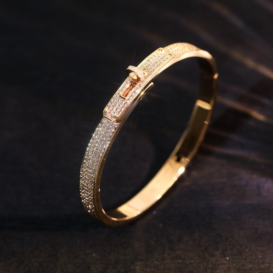 GlowKELLY BRACELET DIAMOND PAVED
