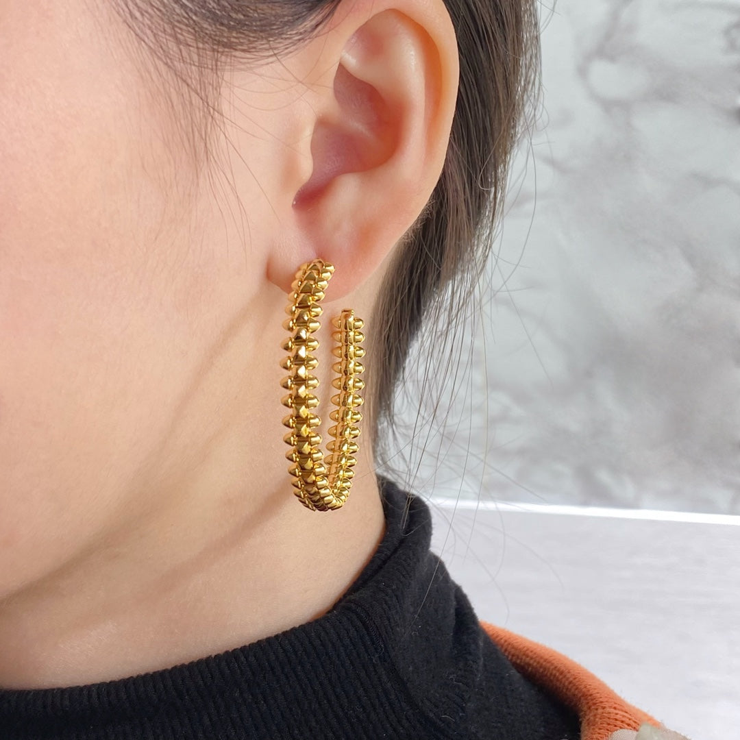 GlowCLASH HOOP EARRINGS