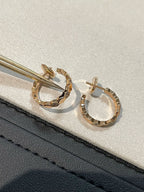 GlowBEE LOVE Earrings GOLD DIAMOND