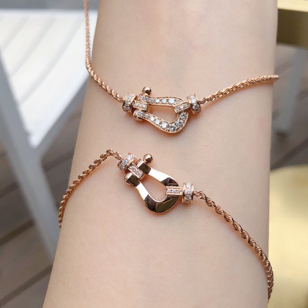 GlowFORCE 10 PINK GOLD DIAMOND NECKLACE