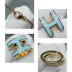 GlowPOP H SKY BLUE NECKLACE