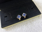 ¡®Glow¡¯CLOVER PIETERSITE MEDIUM STUD EARRINGS