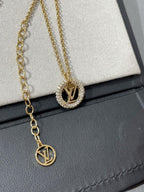 GlowBY NIGHT DIAMOND PAVED NECKLACE