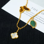 ¡®Glow¡¯LUCKY SPRING 5 MOTIF GOLD BRACELET
