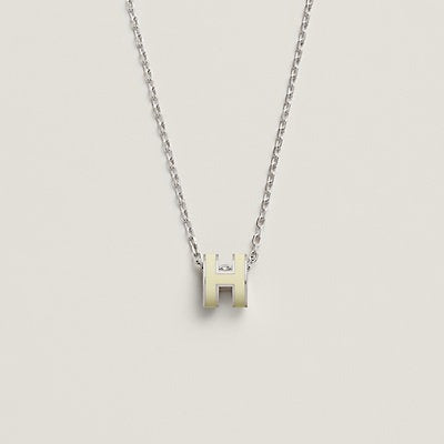 GlowHM CLIC YELLOW ENAMEL GOLD NECKLACE