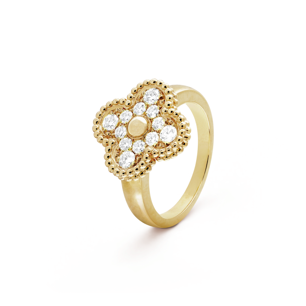 ¡®Glow¡¯CLOVER DIAMOND RING
