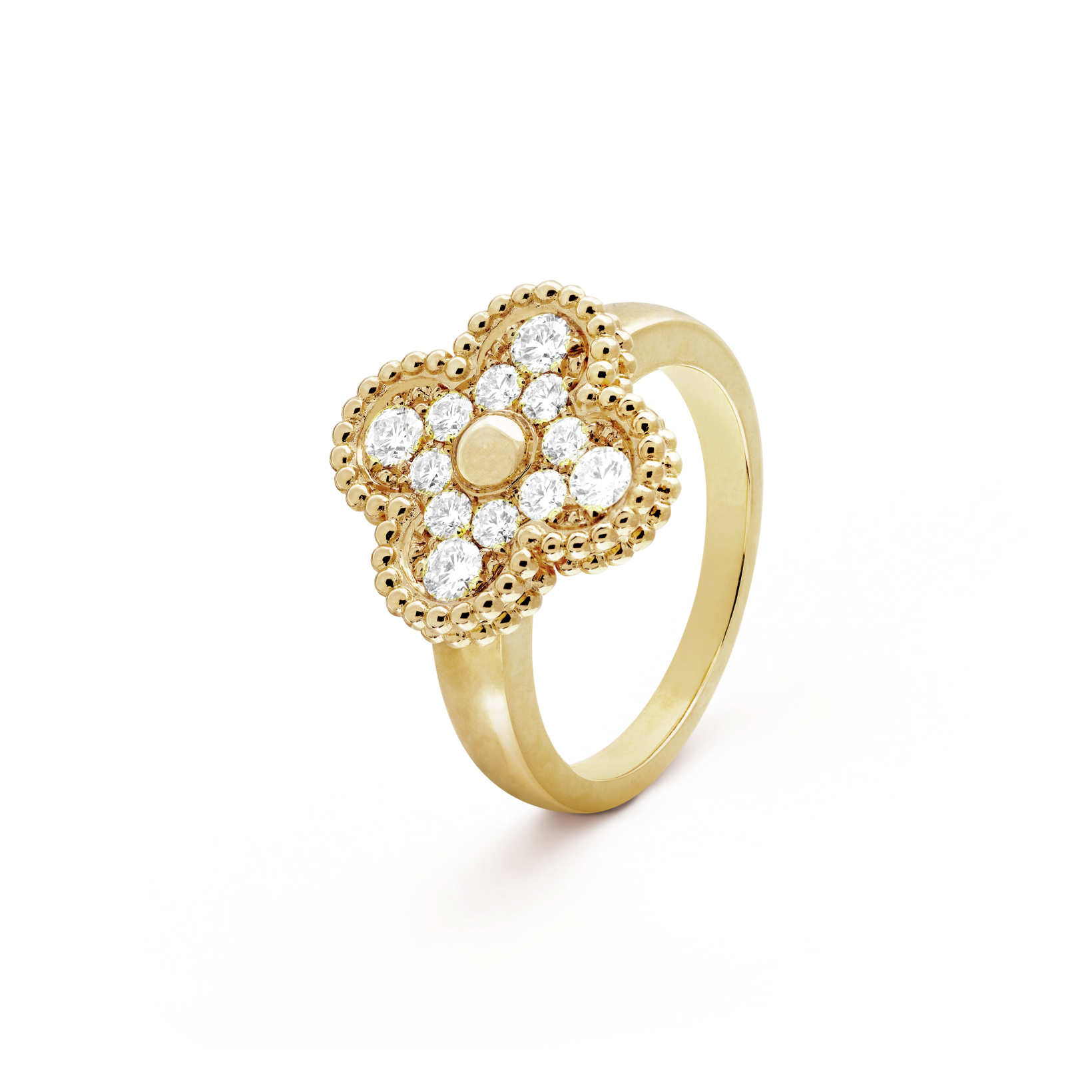 ¡®Glow¡¯CLOVER DIAMOND RING
