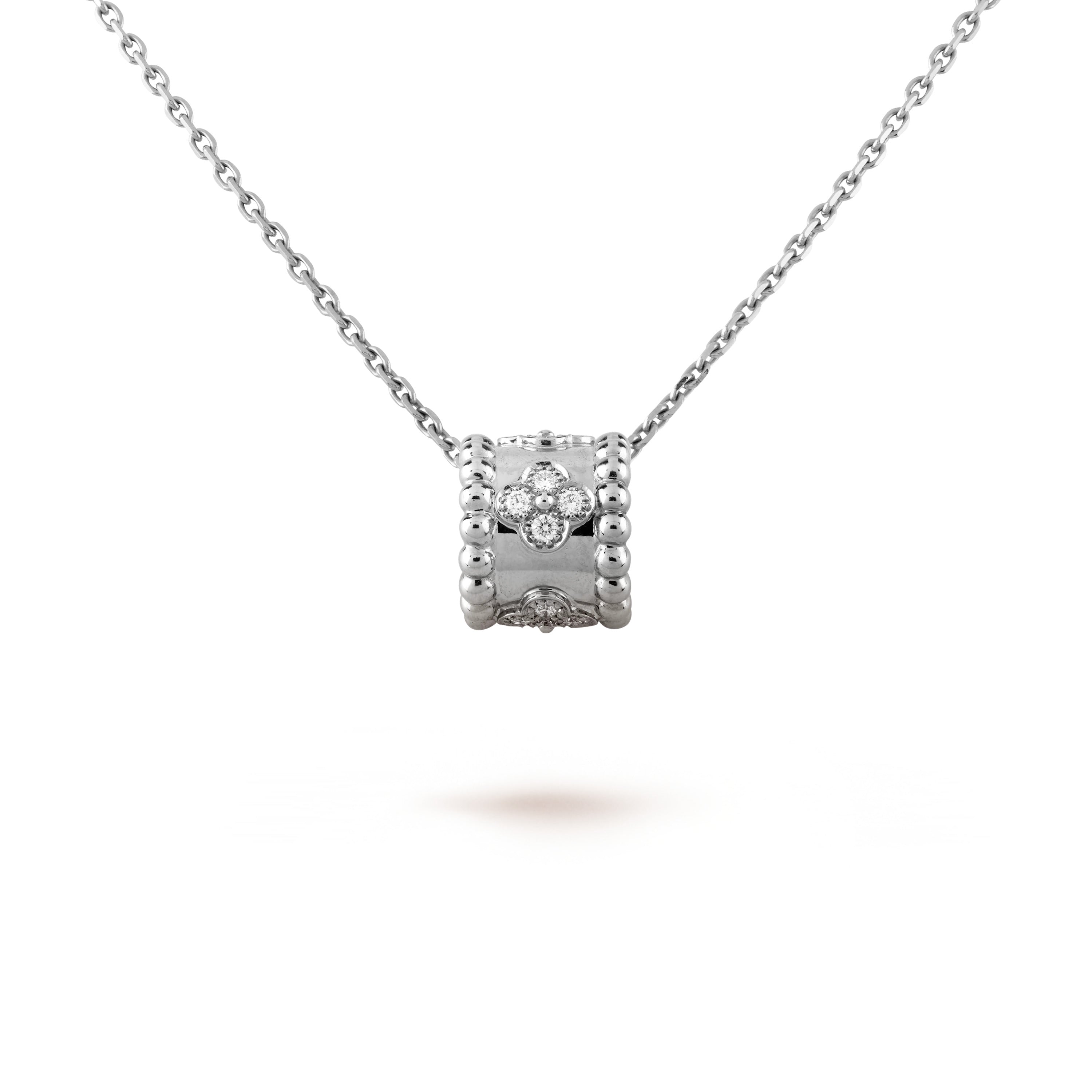 ¡®Glow¡¯PERLEE PEDANT SIVLER DIAMOND NECKLACE