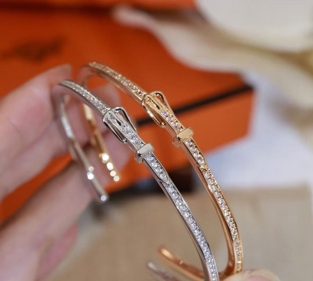[Glow]DIAMOND-ENCRUSTED BRACELET THREE COLORS