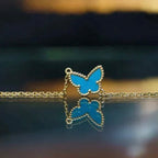 ¡®Glow¡¯BUTTERFLY TURQUOISE BUTTERFLY BRACELET