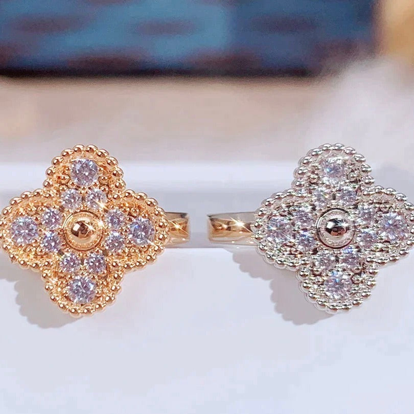 ¡®Glow¡¯CLOVER DIAMOND RING