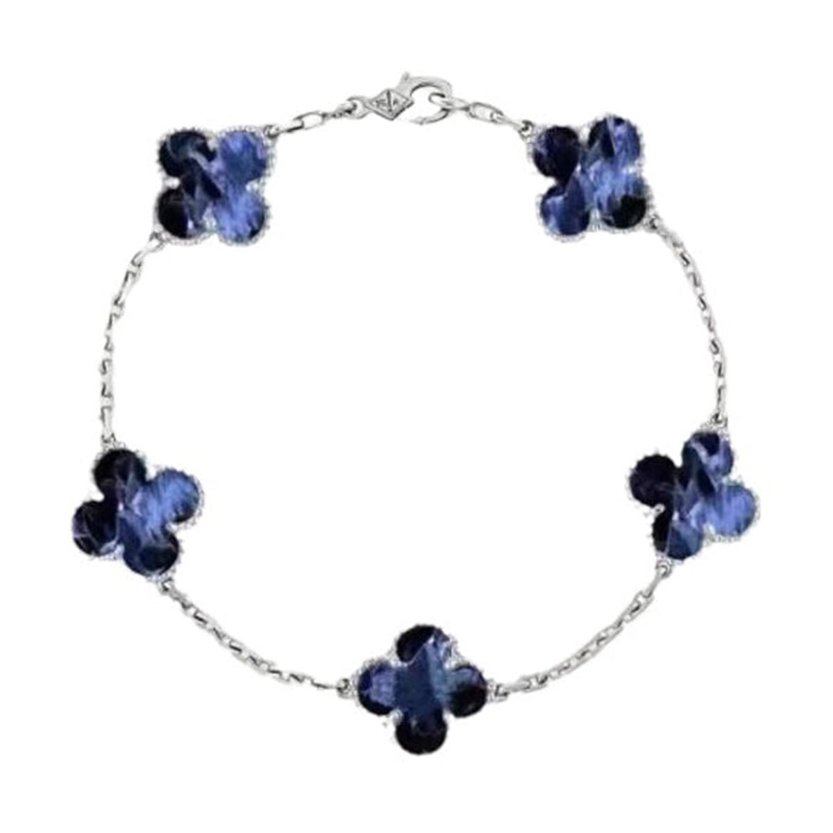 [Glow]New CLOVER 5 MOTIF PIETERSITE BRACELET COLLECTION