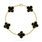 [Glow]New  CLOVER 5 MOTIF PULSAR STONE BRACELET COLLECTION
