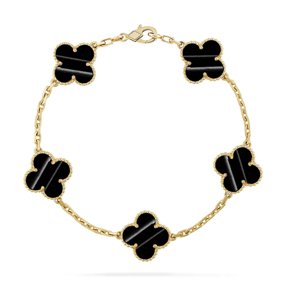 [Glow]New  CLOVER 5 MOTIF PULSAR STONE BRACELET COLLECTION