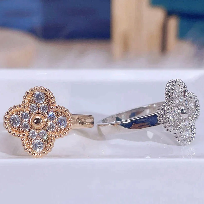 ¡®Glow¡¯CLOVER DIAMOND RING