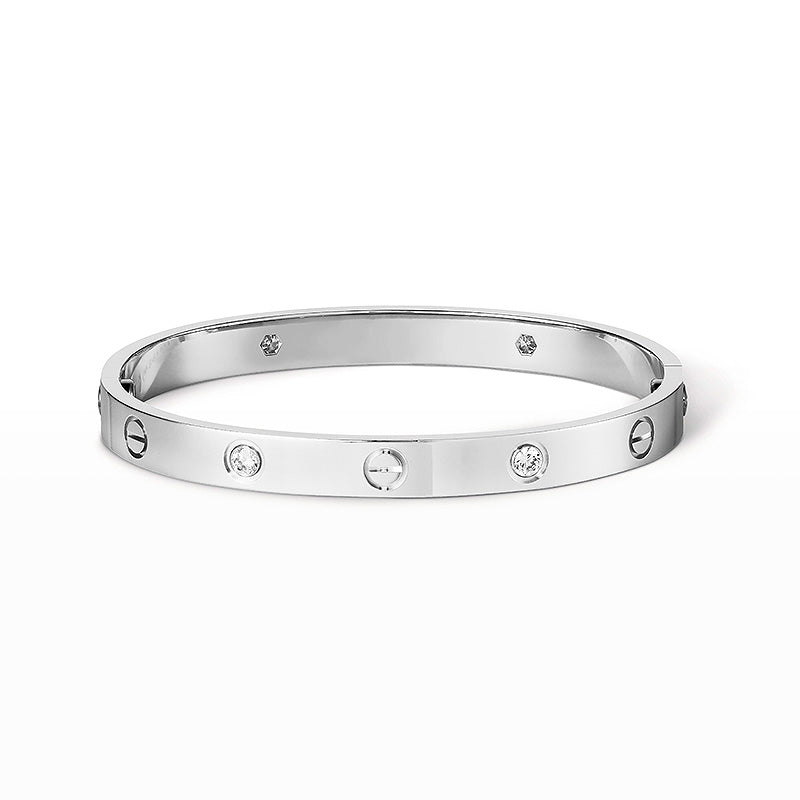 GlowLOVE BRACELET 6.1MM 4 DIAMONDS
