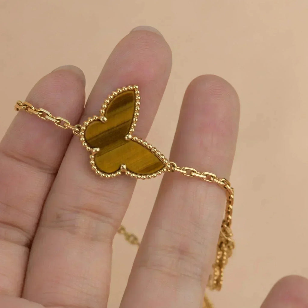 ¡®Glow¡¯LUCKY SPRING 5 MOTIF GOLD BRACELET